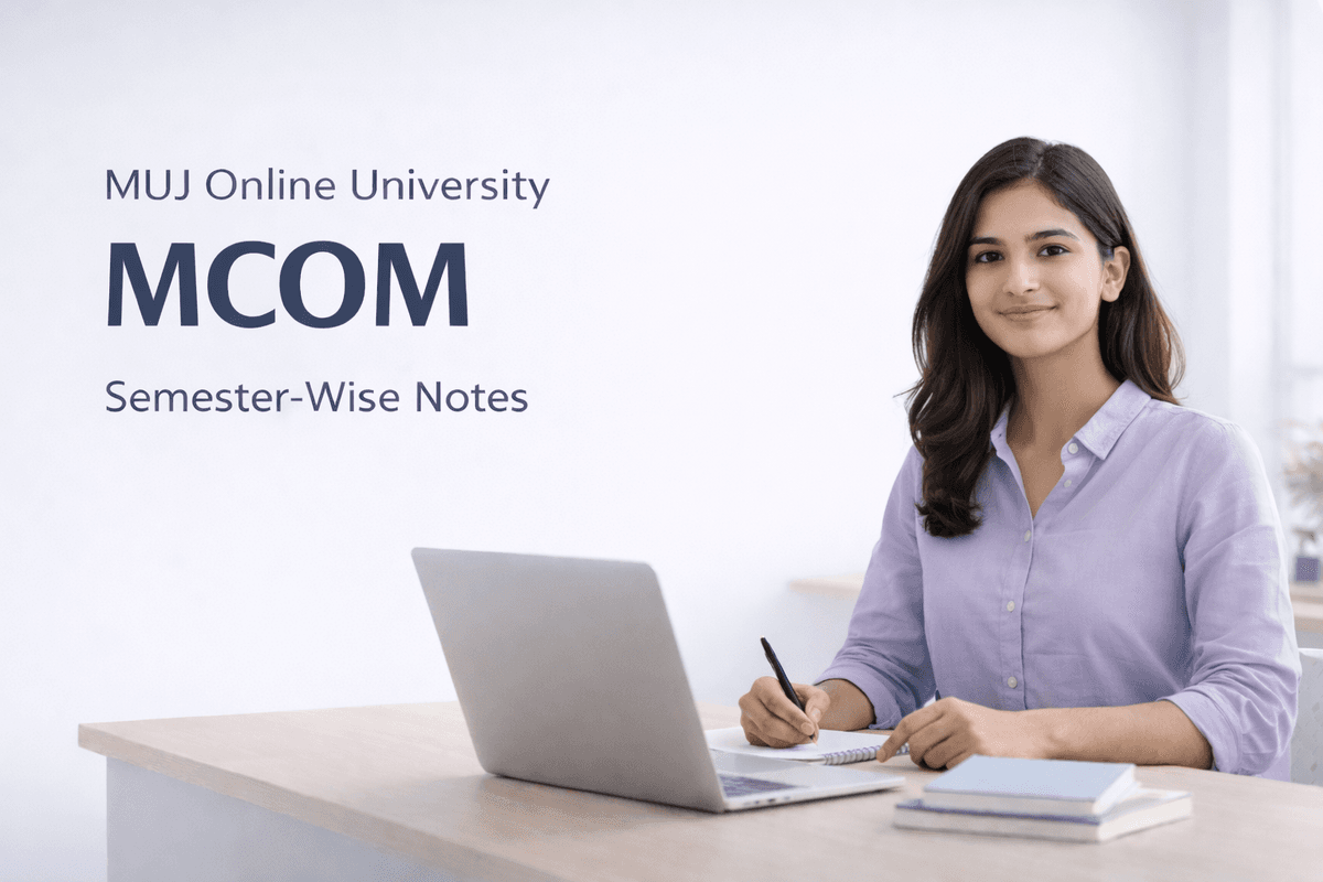 MCOM Study Materials