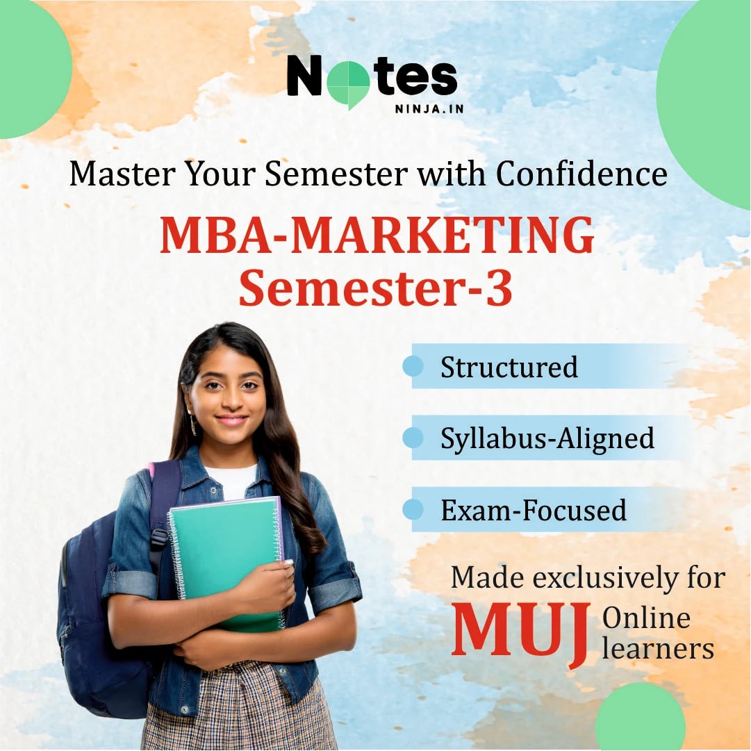 MBA SEM 3 – MARKETING