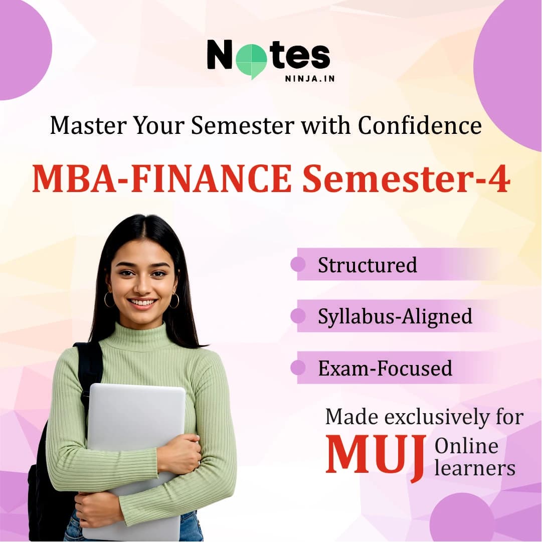 MBA SEM 4 – FINANCE